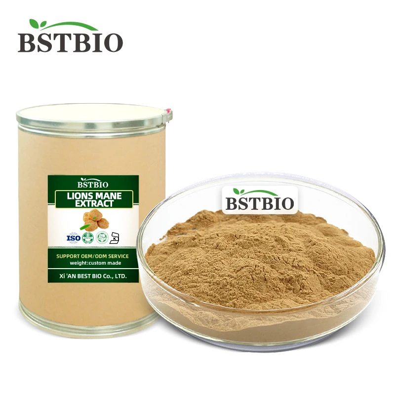 BSTBIO Polysaccharides Hericium Erinaceus Mycelium порошок органический экстракт грибов льва