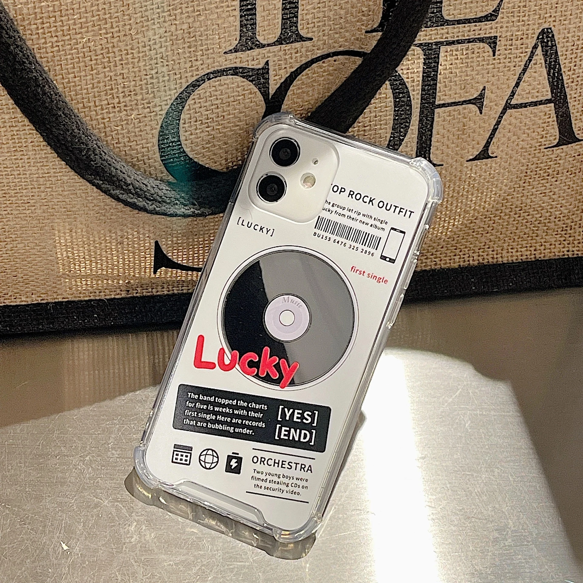 Новый чехол для мобильного телефона с записью для iPhone 13, прозрачная наклейка с этикеткой, чехол для зеркала для макияжа для iPhone X, XR, Xs, Max 11, 12, 13 Pro Max