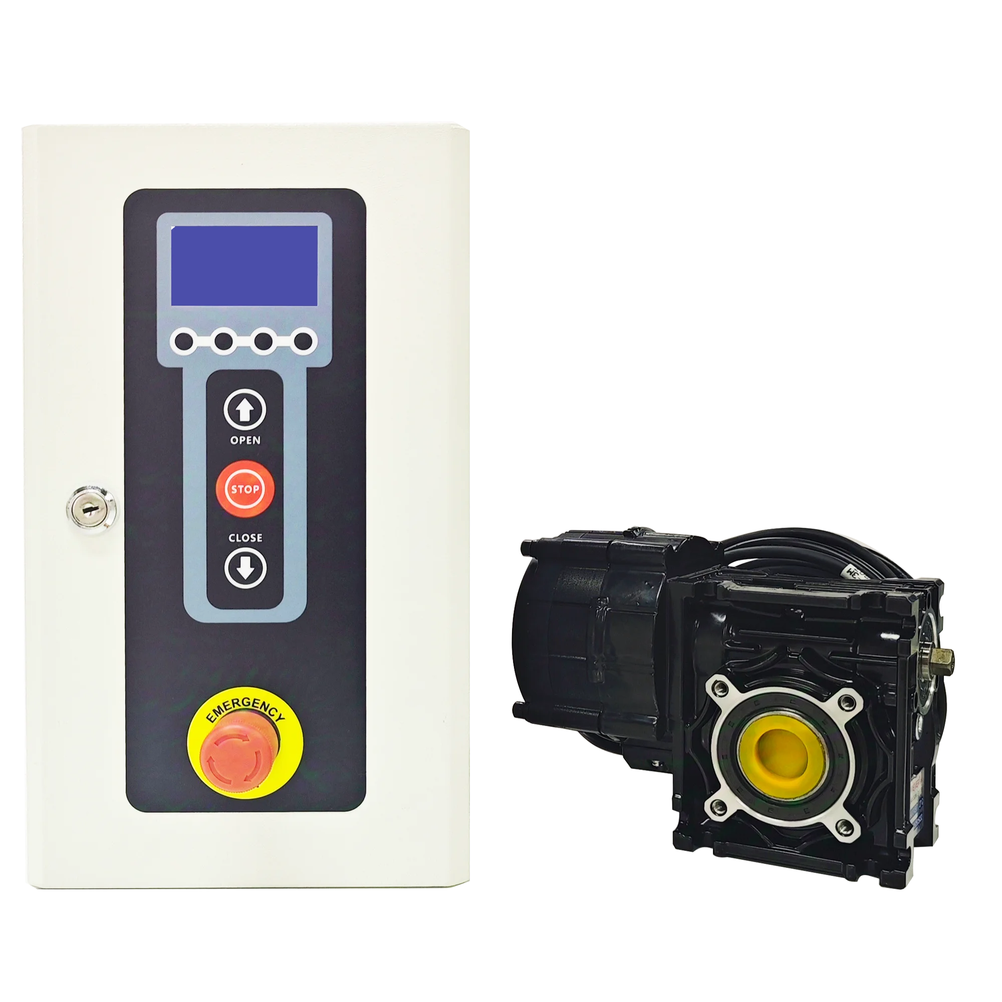 High-Precision A0 550W Servo Motor for Flexible High-Speed Rolling Doors Industrial Shutter Opener Soft Start-Stop Controller