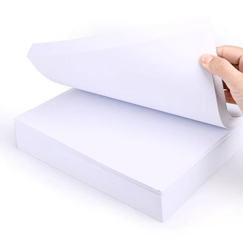 Wood Pulp Printing Paper A4 Size White 70 75 80Gsm Item Color Weight Origin Type Copy Place Model Brightness