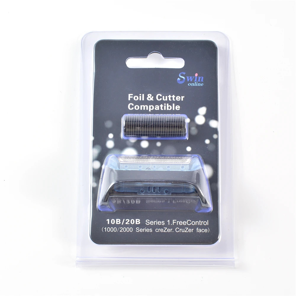 Replacement Shaver Foil and Blade for BRAUN 10B 20B 1000 Series CruZer 1 2 3 4 :Z20 Z30 Z40 Z50 Z60 2615 2675 2775 2776