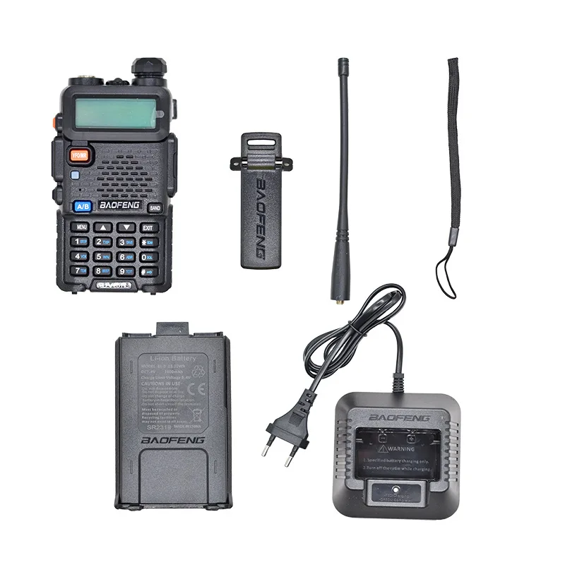 Original 5W Walkie Talkie Ecolink Interface Repetidora Baofeng Handy UV-5r Hunter