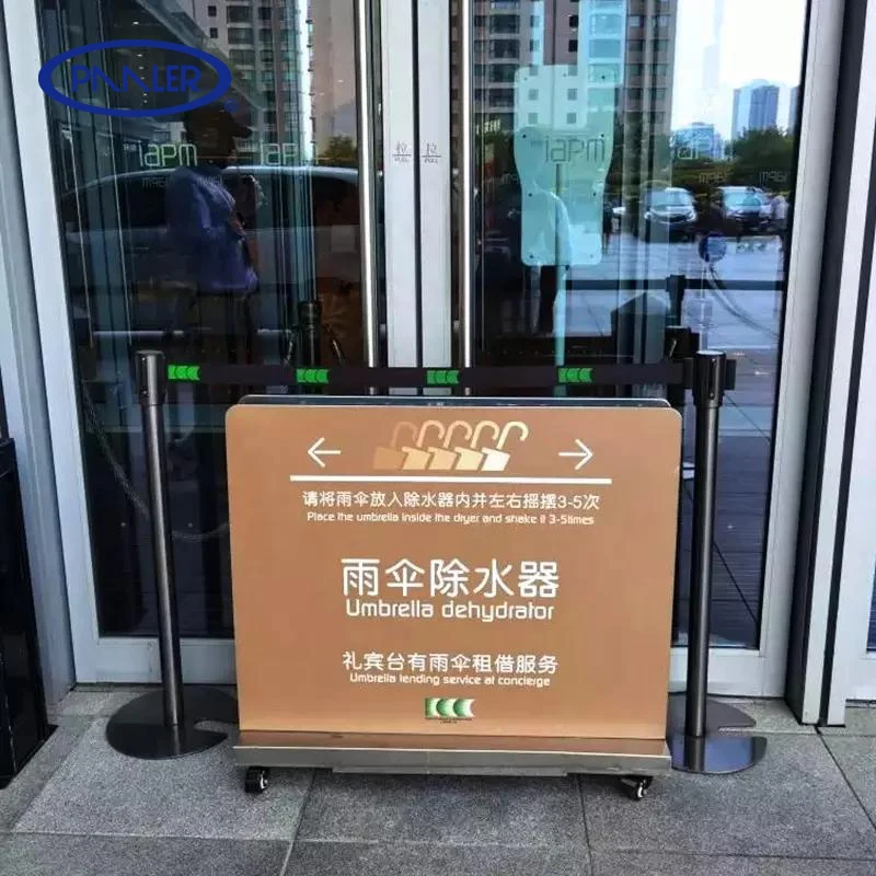 Hotel Use Movable Super Water Absorbent Wet Umbrella Dehydrator Water-eliminator Dryer With Wheels