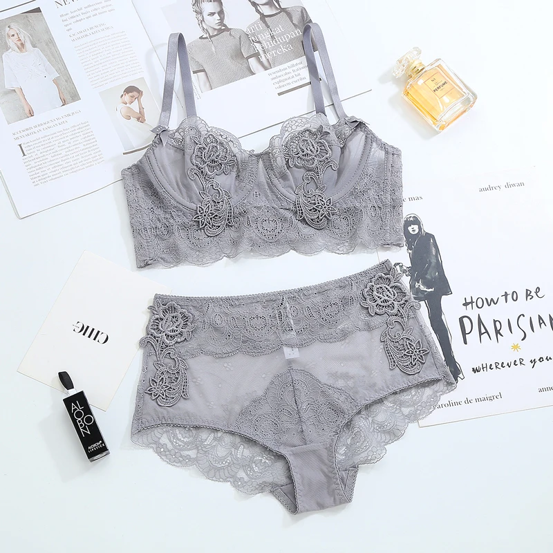 
Factory wholesale lingerie ladies sexy Style Bra And Panty 