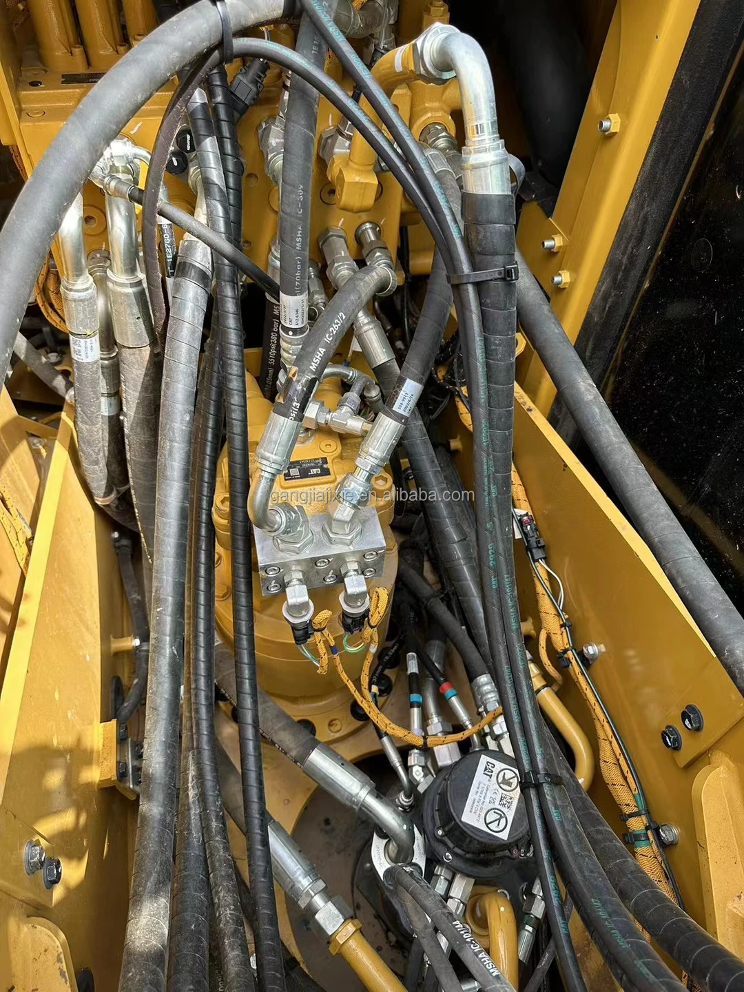 CAT M315 used hydraulic excavators for farm construction 315 second hand wheel excavators
