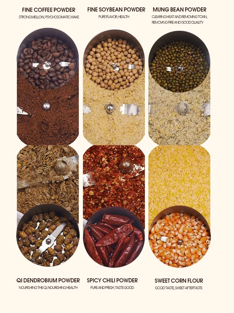 High quality flour wheat milling machine price spice corn grinder machine