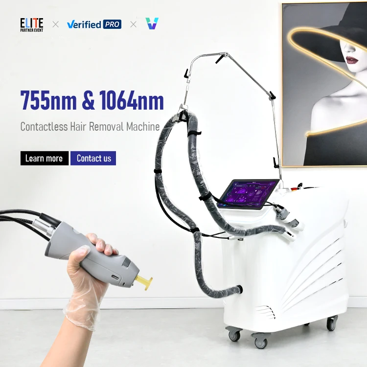 laser alexandrite gentle max 755nm alex nd yag long pulse 1064nm alexandrite hair removal machine device for sale