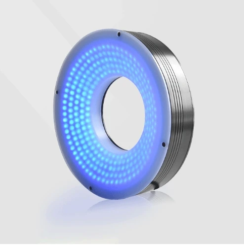 CRT Diameter 50mm Angle 0-90 Angle 24V LED Ring Light For  Machine Vision Illumination