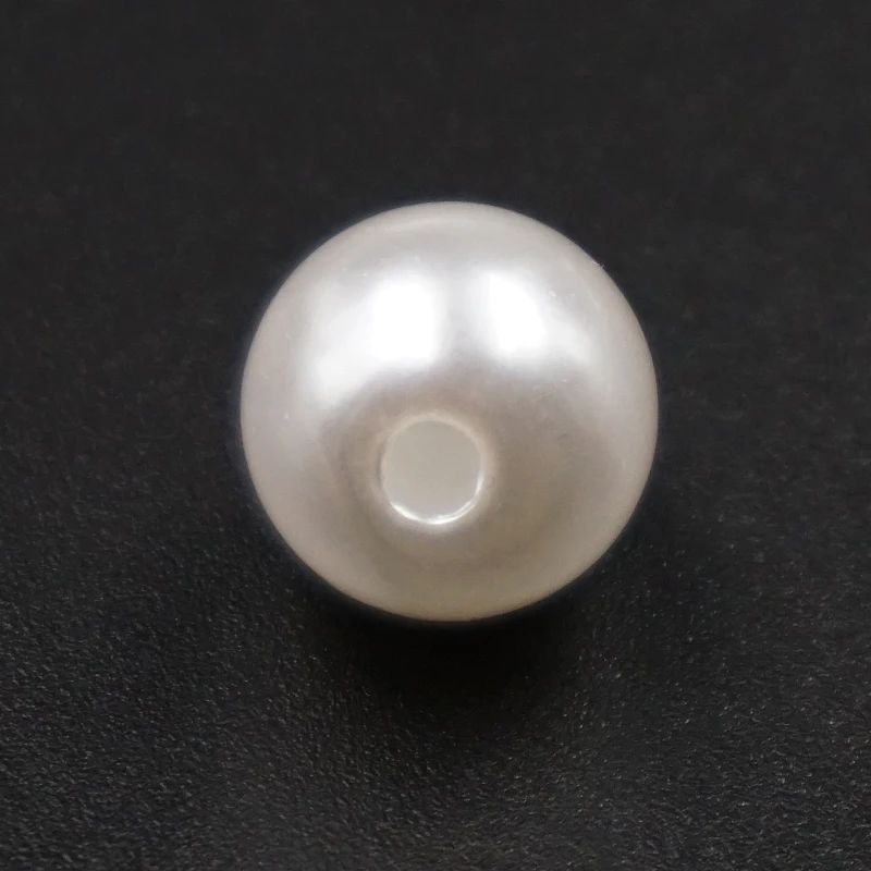 Newest hot selling freshwater button pearl DIY pearls for rivets on caps
