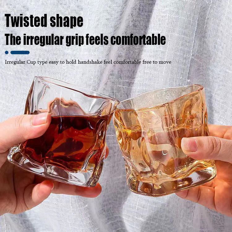 Hot Selling Crystal Glass Wine Hand Blown Glasses Whiskey Glass Set Crystal Coffee Glasses Beer Glass For Bars