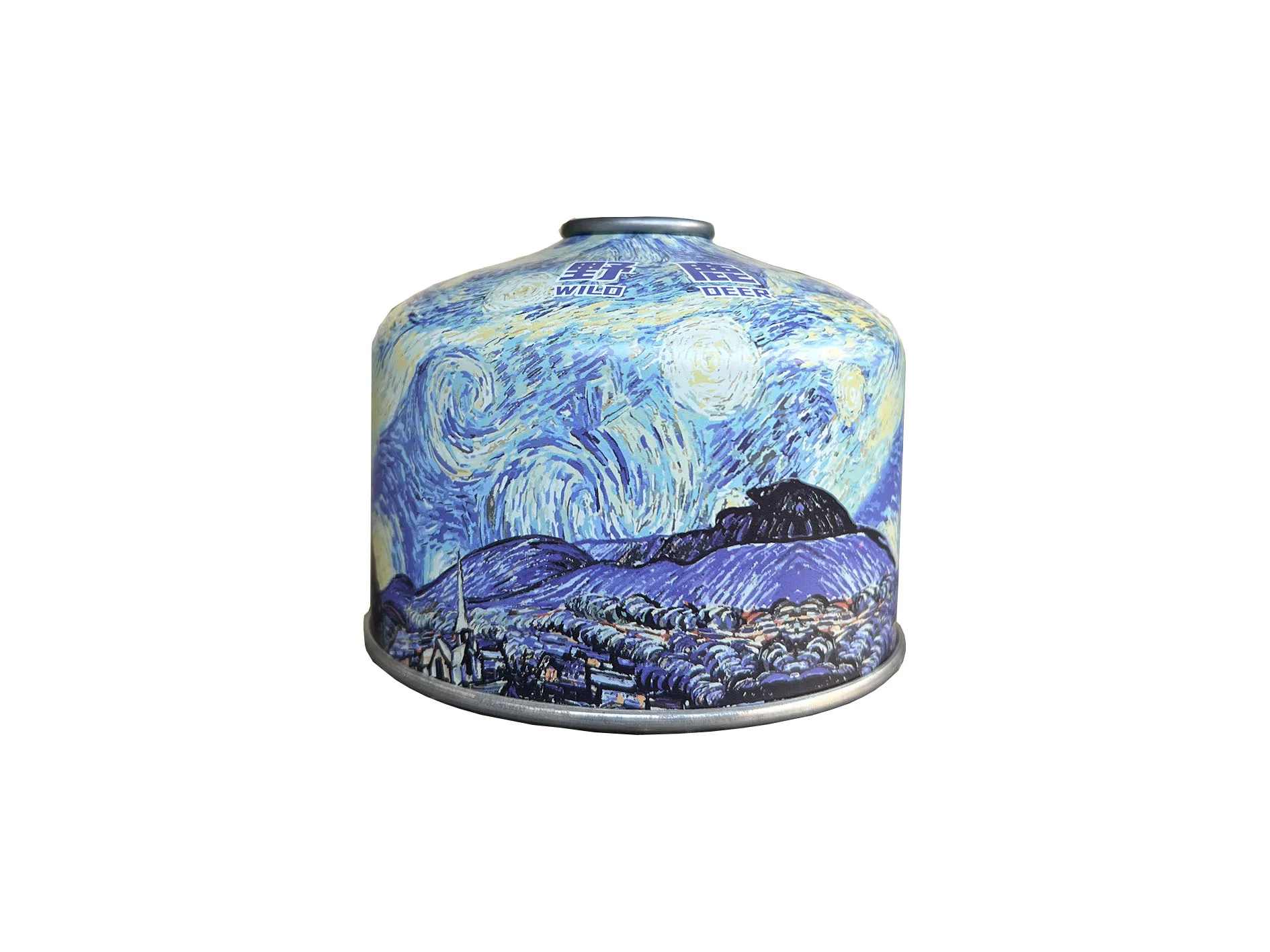 Camping butane-propane mixed gas can for packing LPG