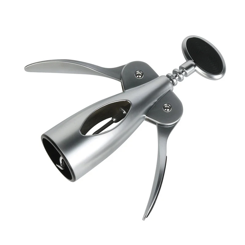 Perfect Design All in One Zinc Alloy Winged Corkscrew Bottle Cork Screw Opener