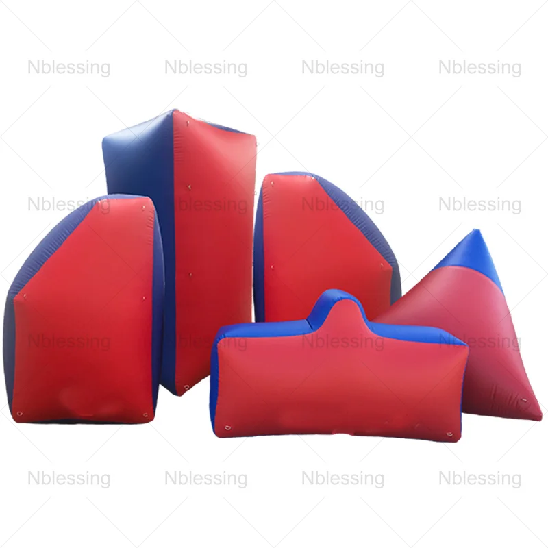 Открытый воздушный герметичный надувной Пейнтбольный бункер для спортивной команды тренировочный