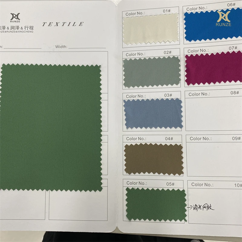 READY To Ship Anti-wrinkle 160d SPH Polyester Twilled Drill Fabric For Women Clothing Lady Pants Trousers