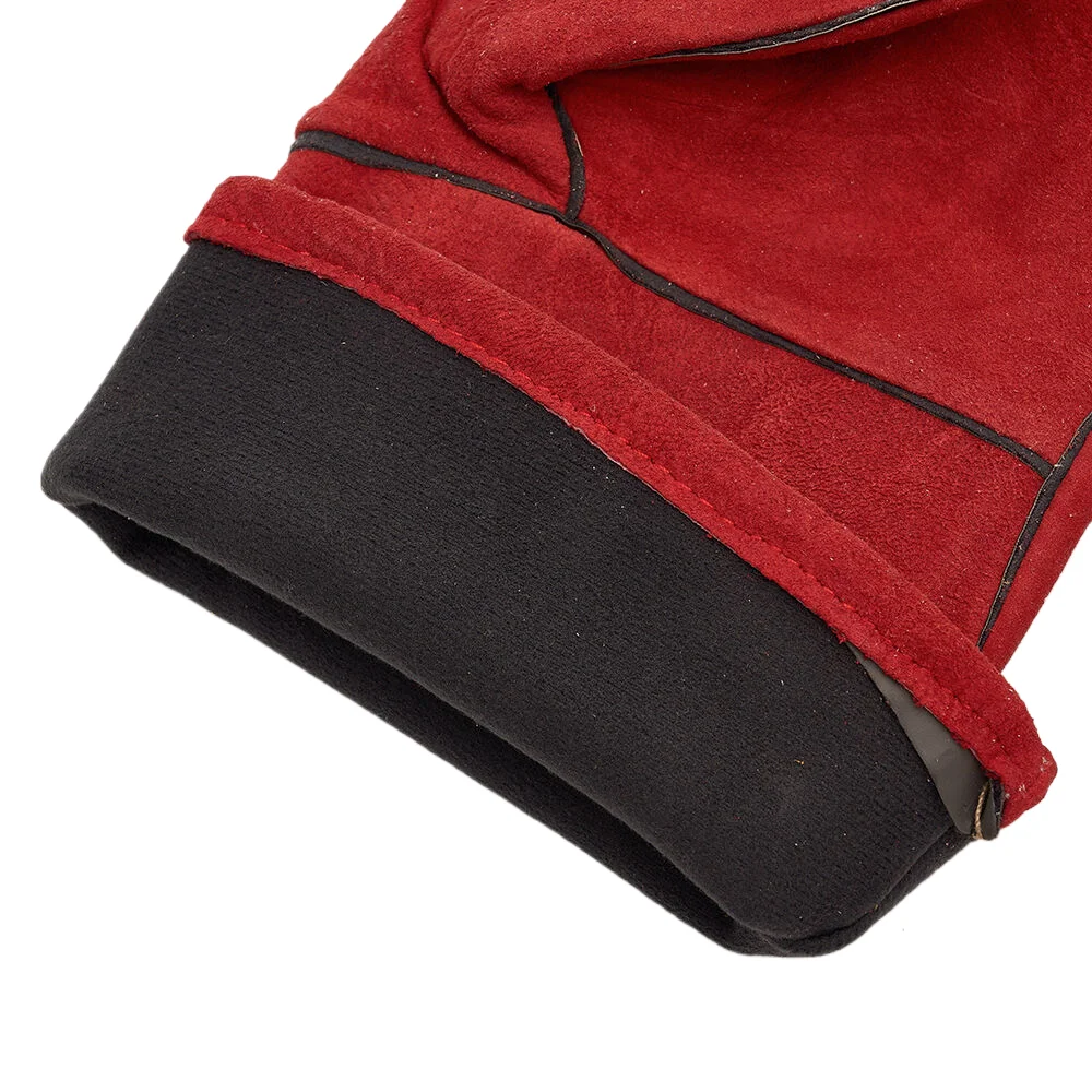 Cowhide Split Leather  Driver Gloves Custom Industrial Construction Safety Working  Protection Heavy Duty  Gloves Boa Lining