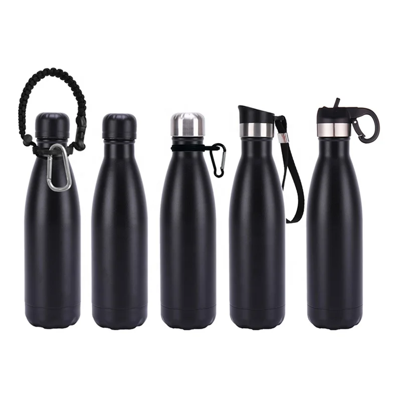 2024 New Stainless Steel Sport Cola Water Bottles Wholesale Custom Logo 500ml 17oz Vacuum Insulated Water Bottle Sport BPA Free