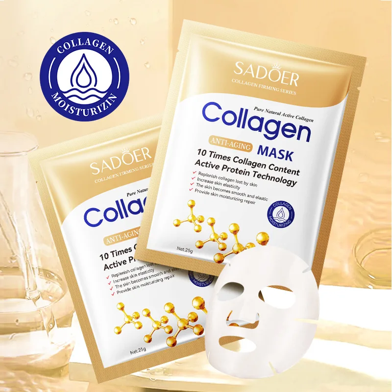 Skincare Mask Bone Glue Collagen Moisturizing Oil Control Moisturizing Refreshing Soft Skin Mask Sticker Skin Care Products