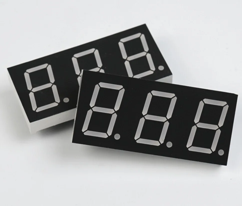 3 Digits 0.28 Inch Mini 7 Segment Led Display