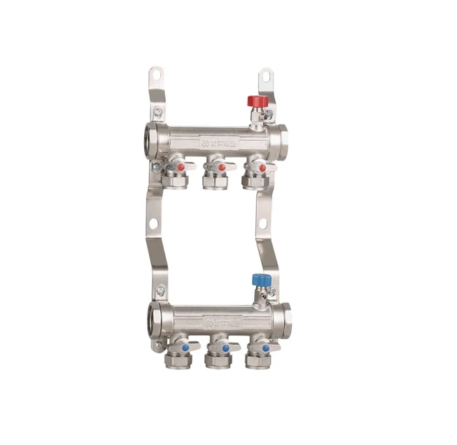 1inch 2-10 Way Brass Manifold for Floor Heating Systems