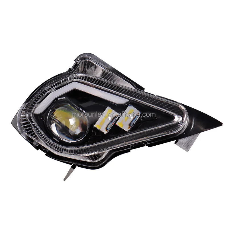 For Yamaha Raptor 700 2006-2022 led headlight accessories with DOT certified 12V led lights for YFZ 450R 2009-2022