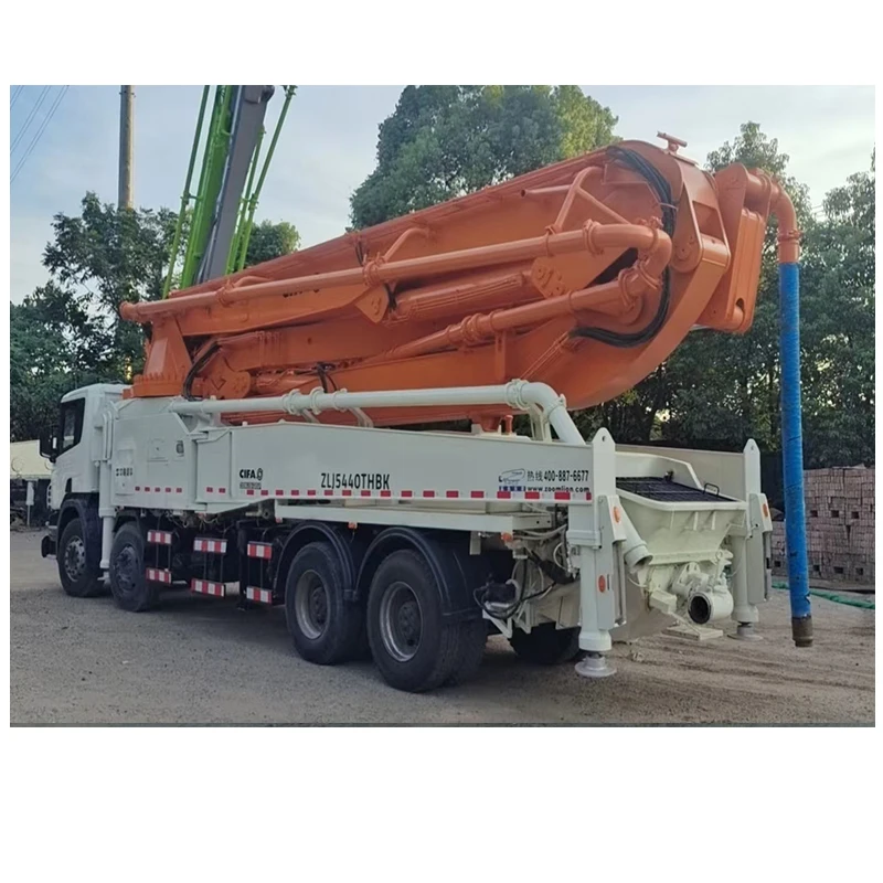 For sale second hand refurbished 52M Italy cifa concrete pump truck manual with scania chassis