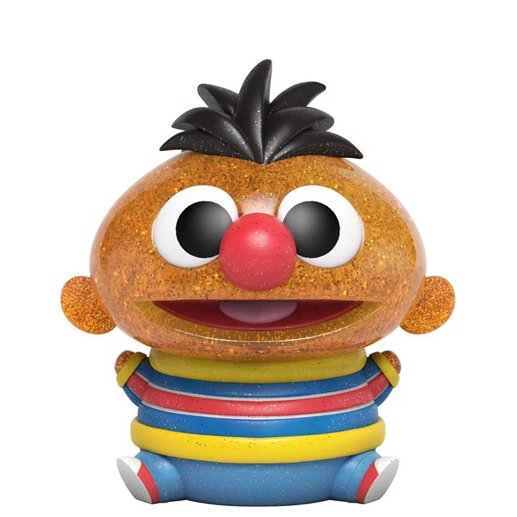 Manufacturer lovely room ornaments Sesame Street mystery box figure sitting series pvc plastic toys lucky blind box