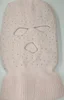 Custom winter hat Balaclava Face Mask Personalized 3 Holes Embroidery Pink Neon Balaclava Hat Ski Mask