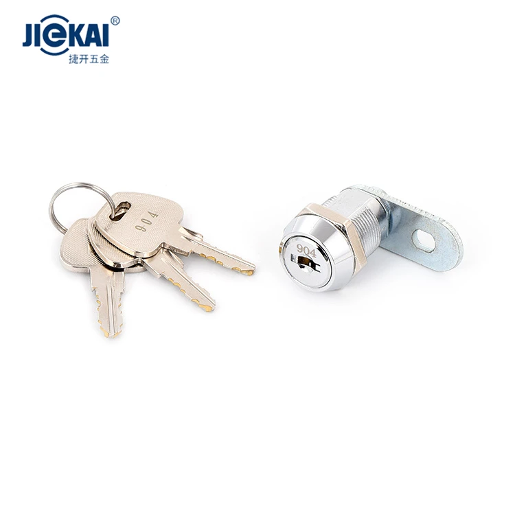 JK517 High Quality Reasonable Price Chrome Plated Cylinder Cam Lock For Motorcycle Trunk
