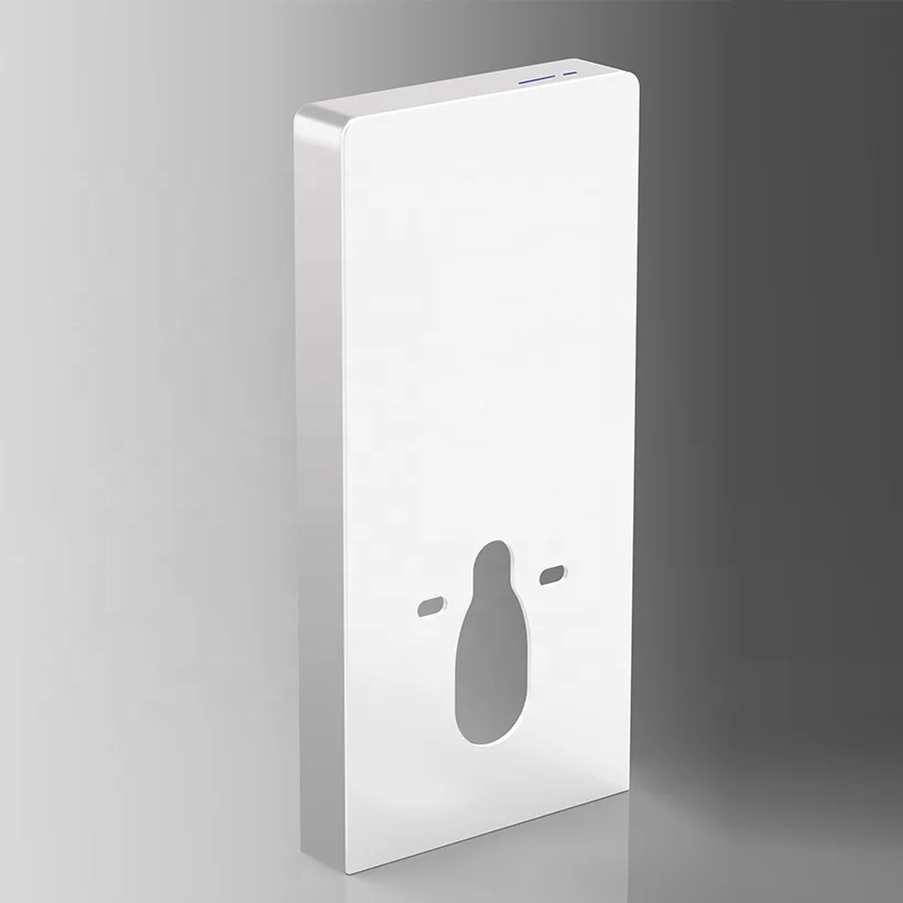 CE Certificate British WC Toilet Cistern HDPE Water Tank Tempered Glass Cabinet Cistern