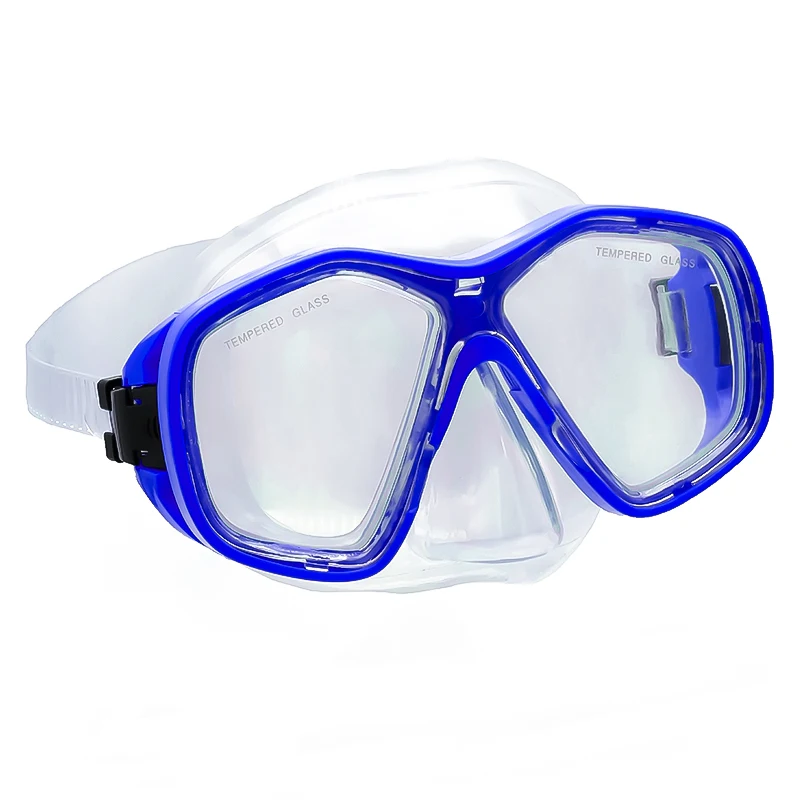 ZLF wholesale Hot Sale Adult Diving Goggles PC PVC Diving Mask M001 Custom Color Logo Diving glasses