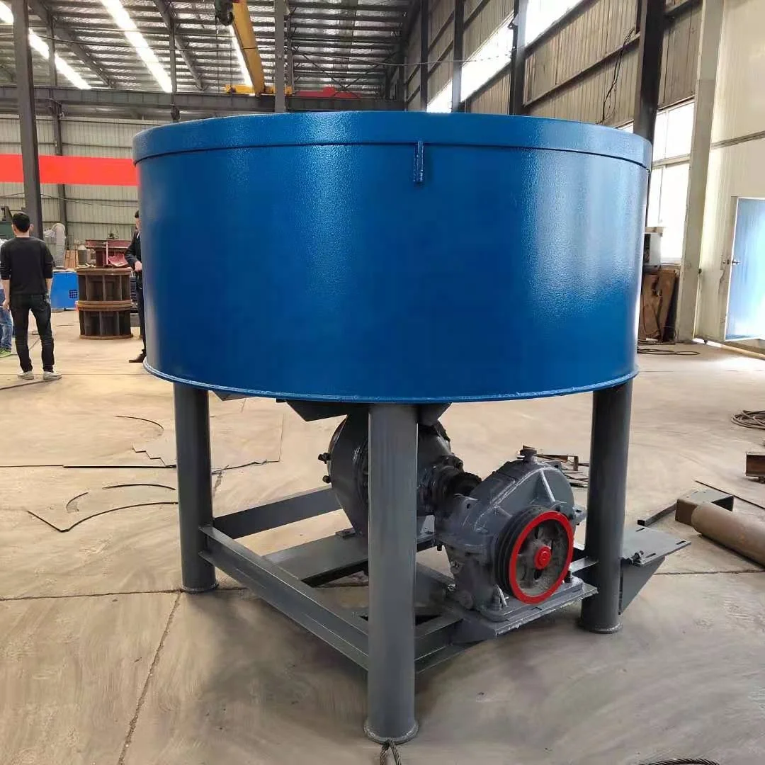 Lowest price electric pan type cement mixer mini concrete mixer 350L 500L 750L 1000L 2000L