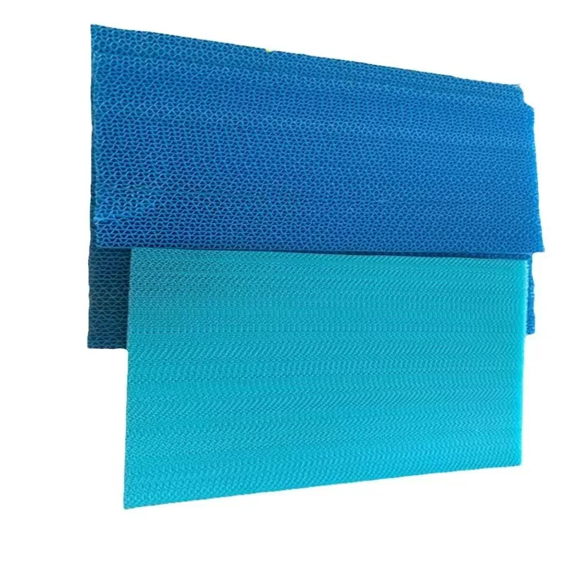 Good products Supply Air Filter Photocatalyst PP Corrugated Air Filter Fan Blue Cold Catalyst Air Cleaner Mesh