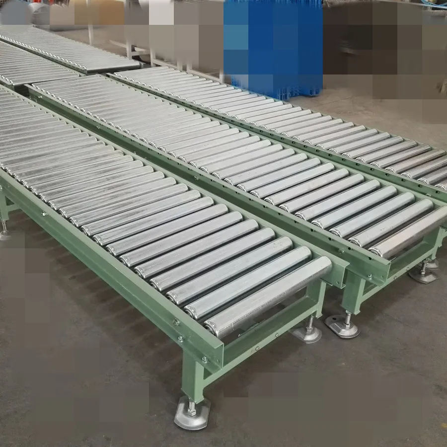 Huiqian standard steel roller conveyor for bearing factory