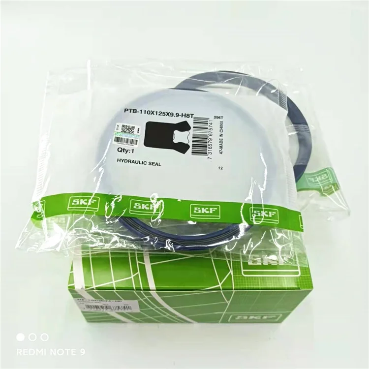 110 125 9.9 for SKF PTB reinforced  cylinder piston rod oil seal made in China