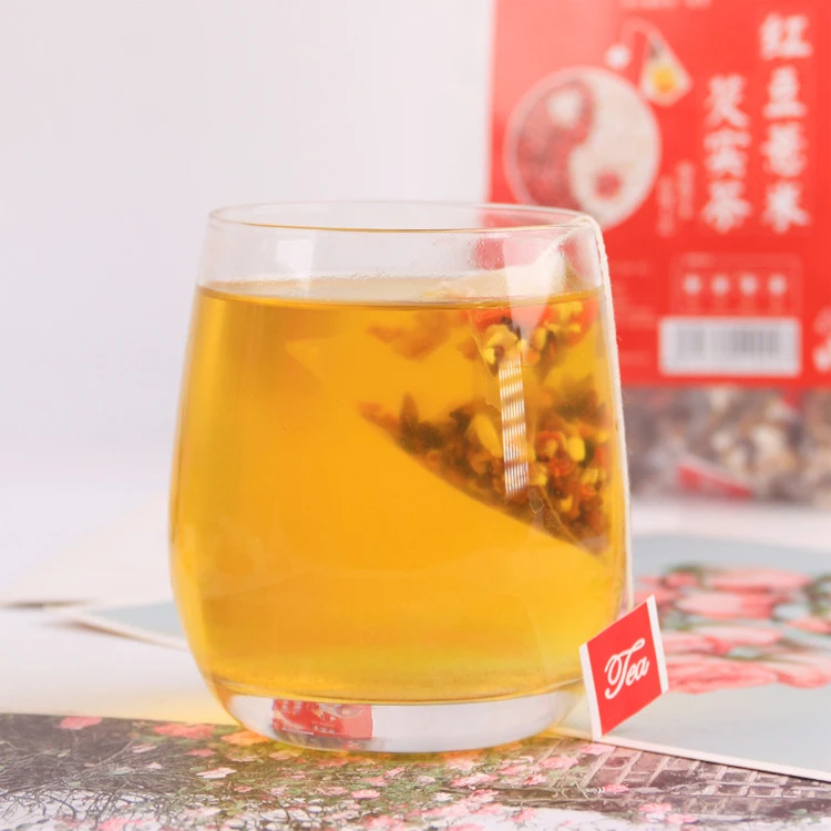 Red bean Gorgon seed Coix seed tea  5g*50   Chinese tea Removing dampness nourish skin