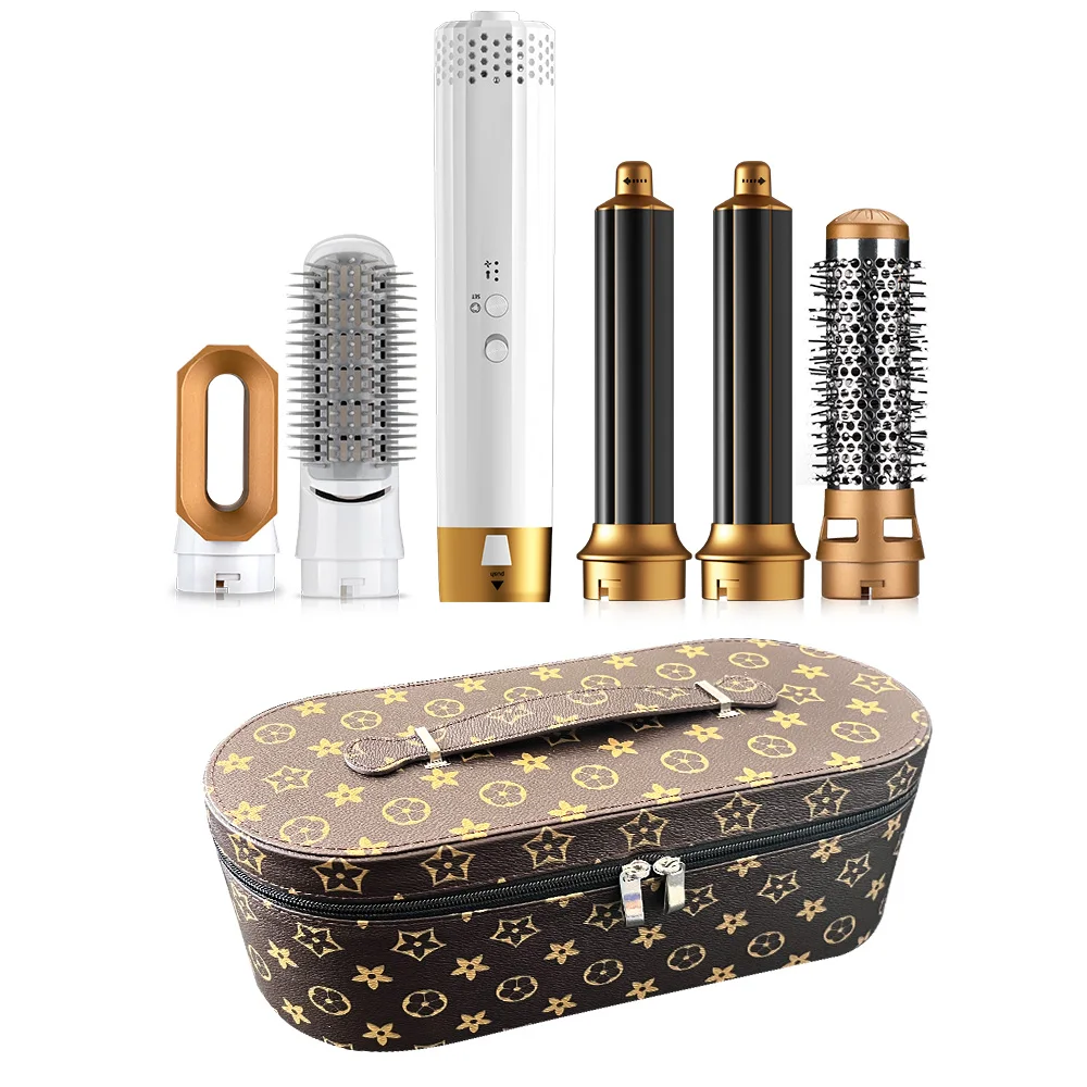 8 in 1Brushless Motor Hair Styling Tools Complete Styler Set Automatic Curling Iron Air Curler  Curl Ceramic Rotating Curler