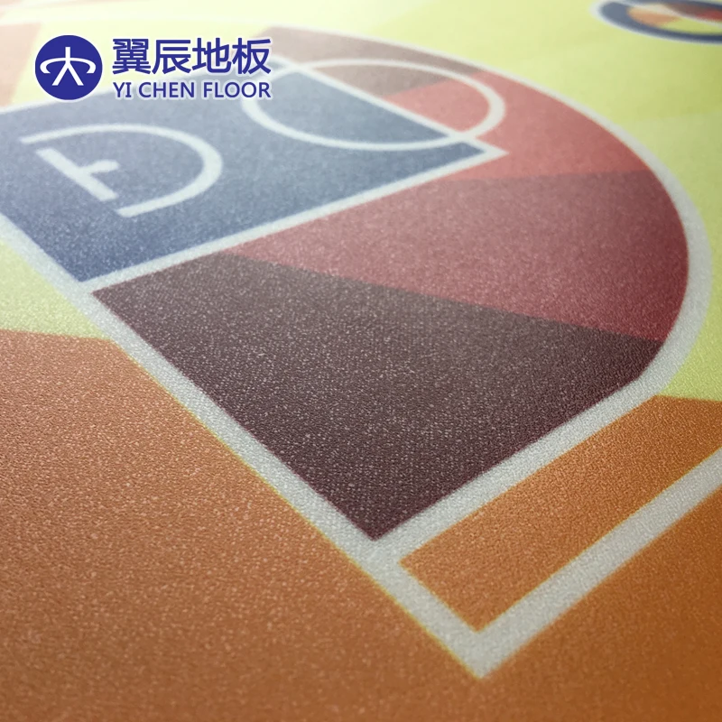 Function customization PVC vinyl flooring roll for basketball court