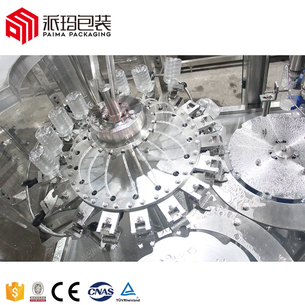 Turnkey Plant Perrier Soda Sparkling Water Carbonated Drink Gas Beverage Filling Machine Cola Pespi Fenda Sprite Production Line