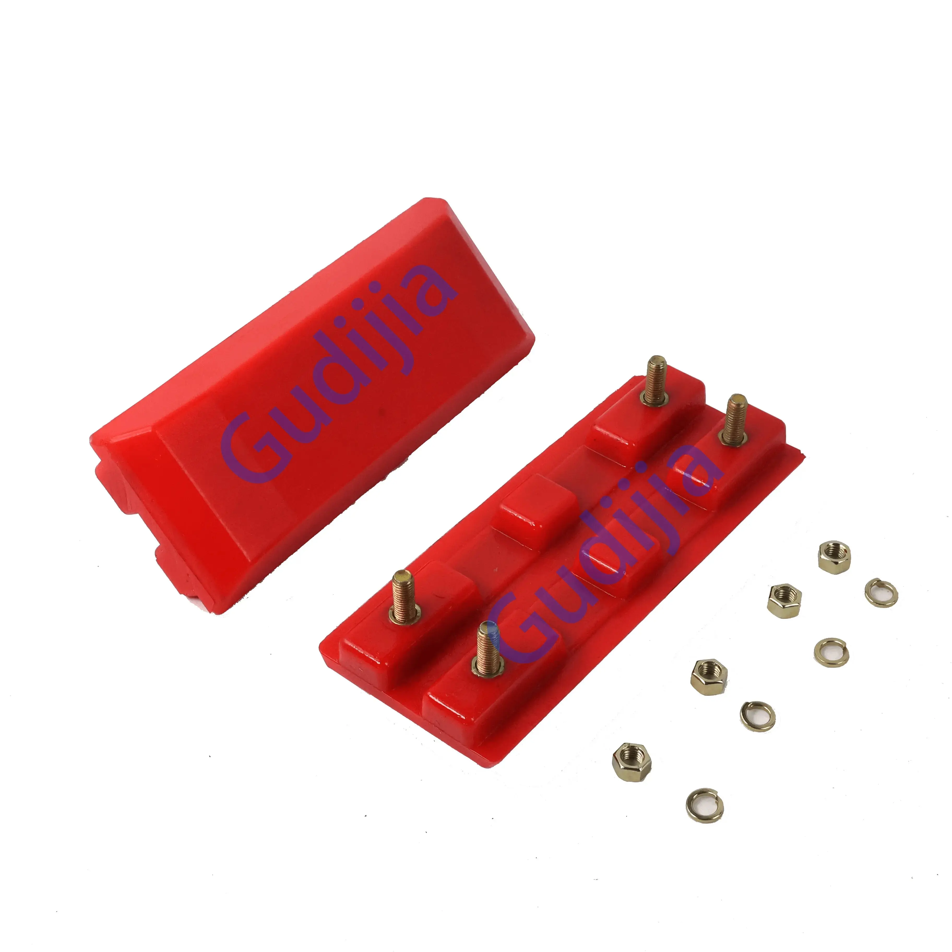 w2000/w215/w195 road milling track pad 2411112 poly track pad 300*130mm M12 high quality track shoe for road milling