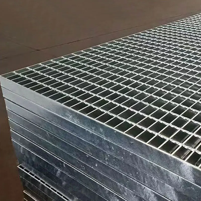 Lightweight Rain Water Driveway Floor Serrated Flat Galvanized Steel Grate Cover Drainage Ditch for Road Drain