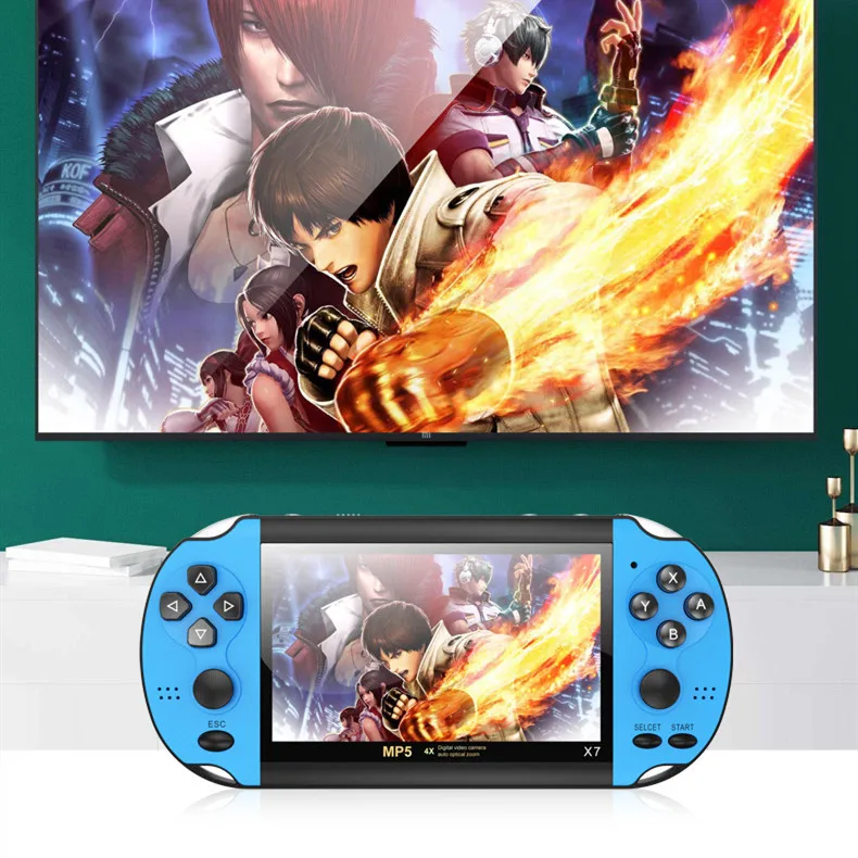 Handheld X7 Retro 5.1 Inch Portable Handheld Mp3 Mp4 Mp5 Portatil Gaming Consola Game Video Console Player