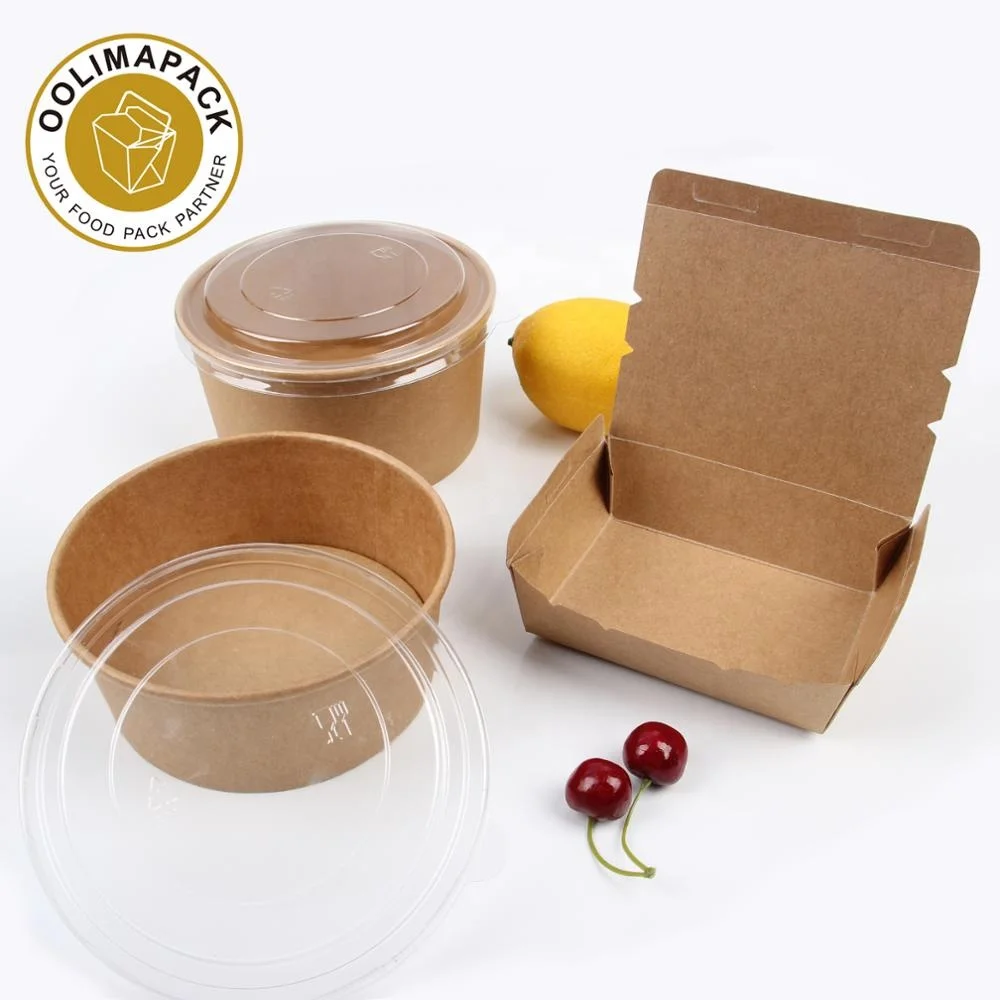 Caja Biodegradable Fast Food Packaging Box Disposable Takeaway box