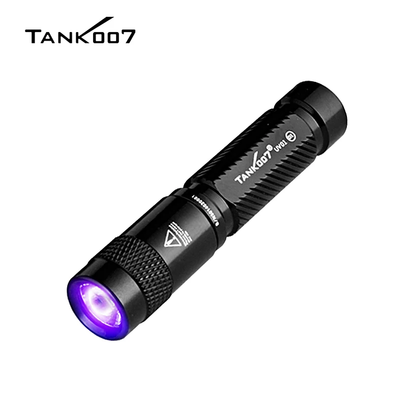 Tank007 custom logo Flashlight as Gift Mini torch Jewelry appraisal uv torch light LED Watch detect 365nm uv flashlight Keychain
