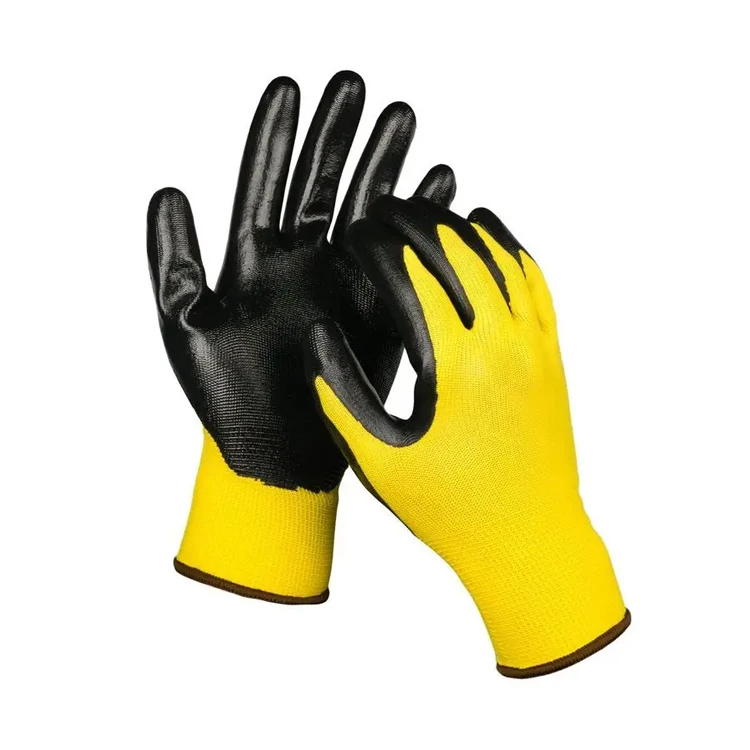 SunnyHope Custom Work Gloves Soft Anti-Slip Polyester Machine Durable for Work Use