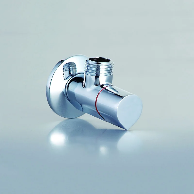 premium chrome plated angle valve chrome for kitchen faucet
