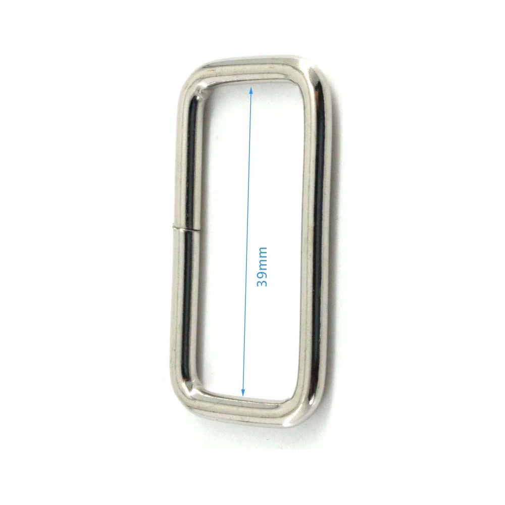 Best Sell Handbag Rings Metal Ring Hardware Accessories Square Metal Rings	Gold Metal Bearing Ball Accessories For Purse