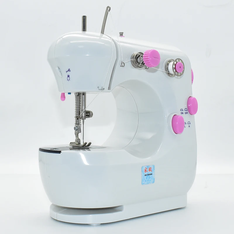 JYSM-301 Mini Electric Double Stitches Manual Household Forward and reverse Sewing Machine