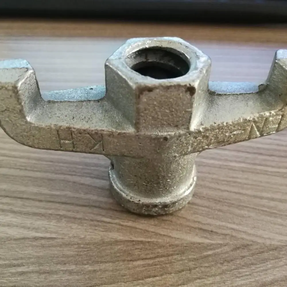 
Cast iron steel scaffolding accessories wing nut anchor nut for tie rod 