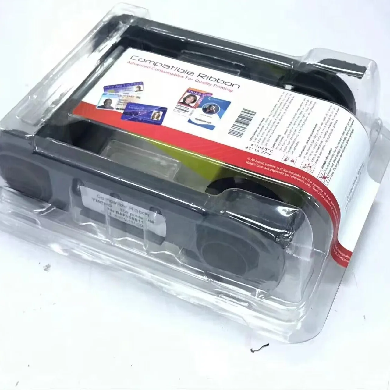 Linkwin09 ID card printer ribbon for Evolis R5F008SAA YMCKO Ribbon 300 Prints