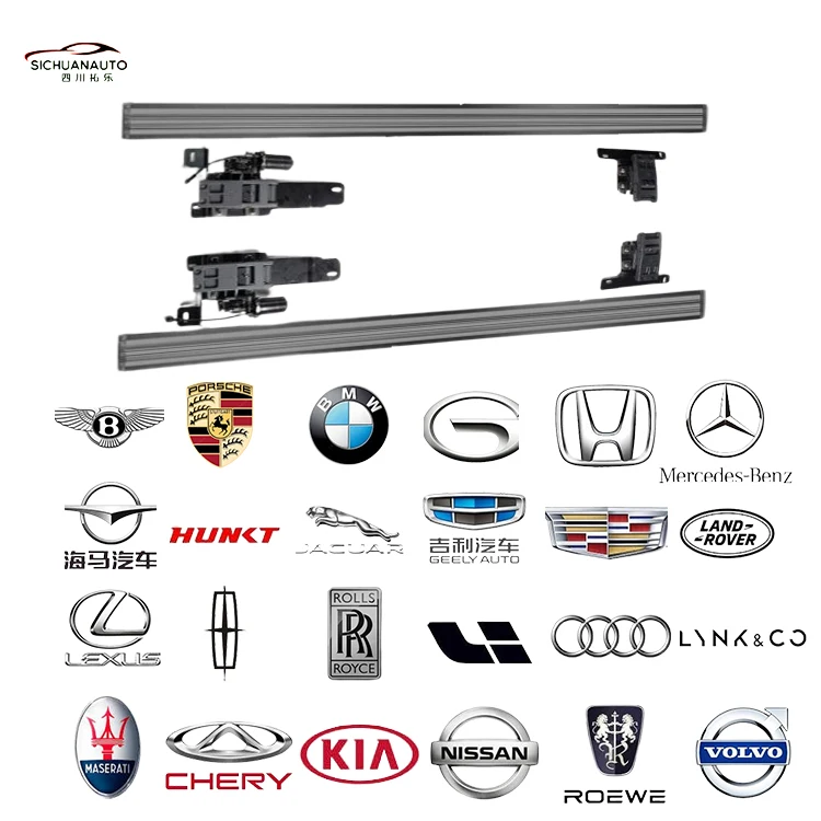 Power  Collision prevention Anti-pinch protection Foot Pedal Side Step Running Boards for SUV GAC Trumpchi GS8 16 17 18 19
